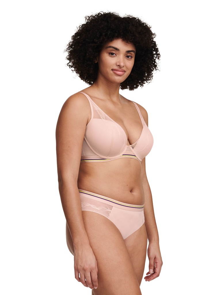 Soutien-gorge plongeant avec coques PASSIONATA "Paola" P41L90 - Soft Pink ORG