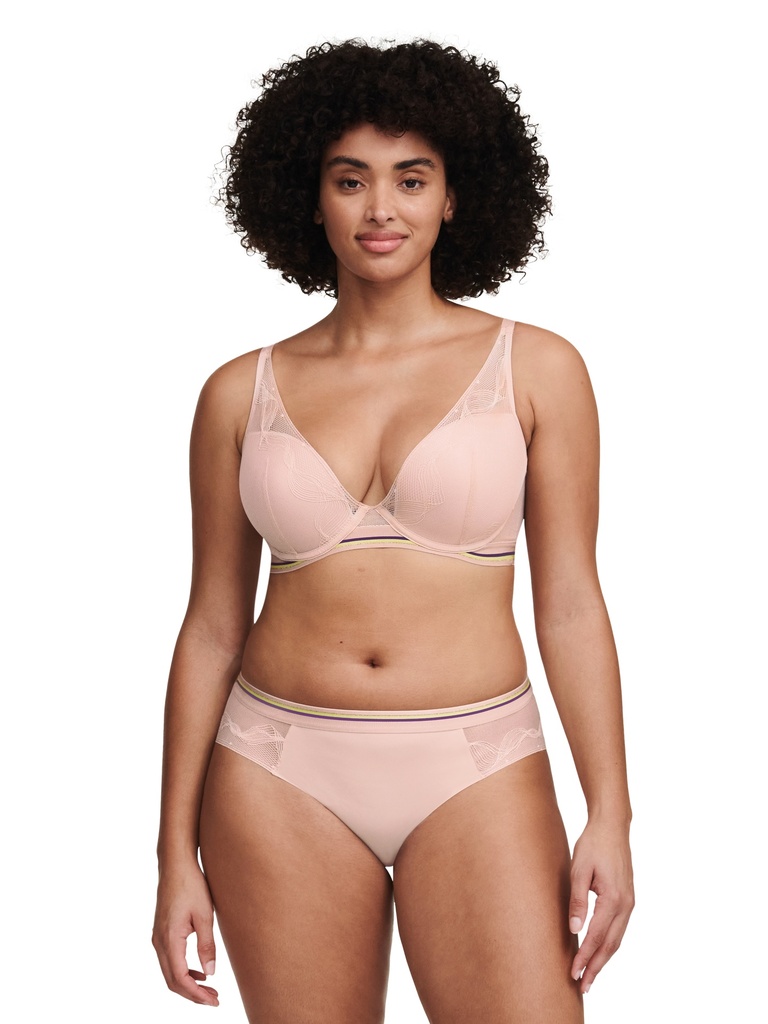 Soutien-gorge plongeant avec coques PASSIONATA "Paola" P41L90 - Soft Pink ORG