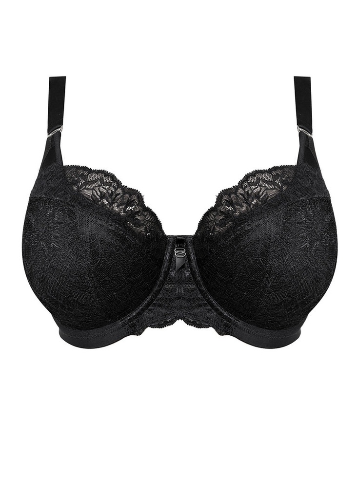 Soutien-gorge balconnet paddé avec armatures ELOMI "Brianna" EL8081 - Black BLK