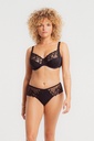 Soutien-gorge armatures en 3 parties emboitant LOUISA BRACQ "Julia" 477-01 - Noir NRO