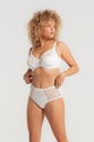 Culotte taille haute LOUISA BRACQ "Julia" 477-50 - Nacre NCR