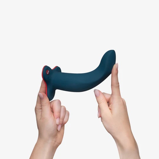 Godemichet flexible stimulation Point G et Prostate FUN FACTORY "Limba Flex L" - Deep sea blue