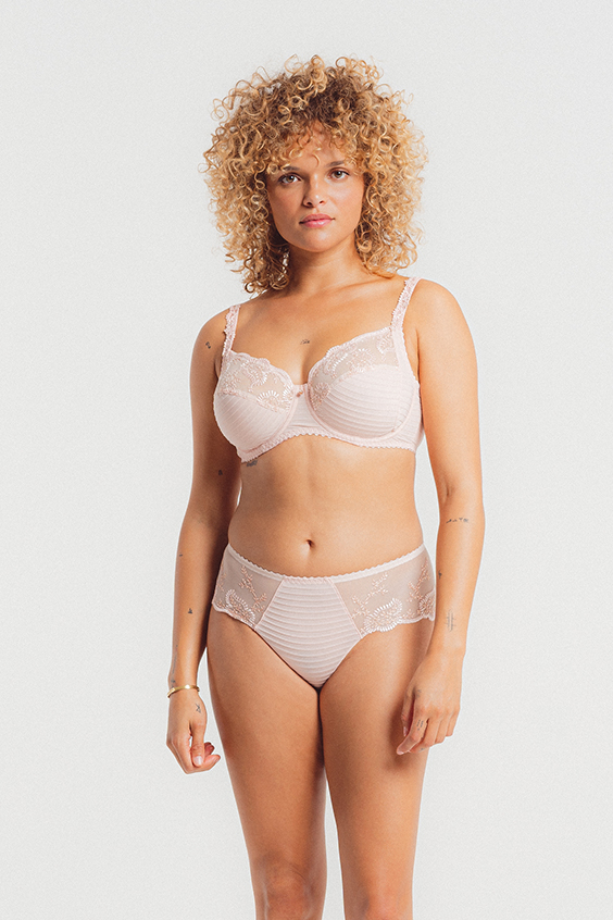 Shorty LOUISA BRACQ "Elise" 419-40 - Nude Rose NDR