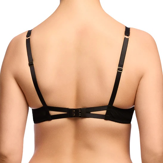 Soutien-gorge Corbeille DITA VON TEESE "Victresse" D59041 - Black Chartreuse