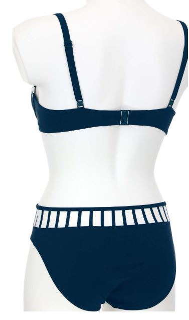 Bikini à armatures paddé SUNFLAIR "N.O.S." 71118 - Marine 30