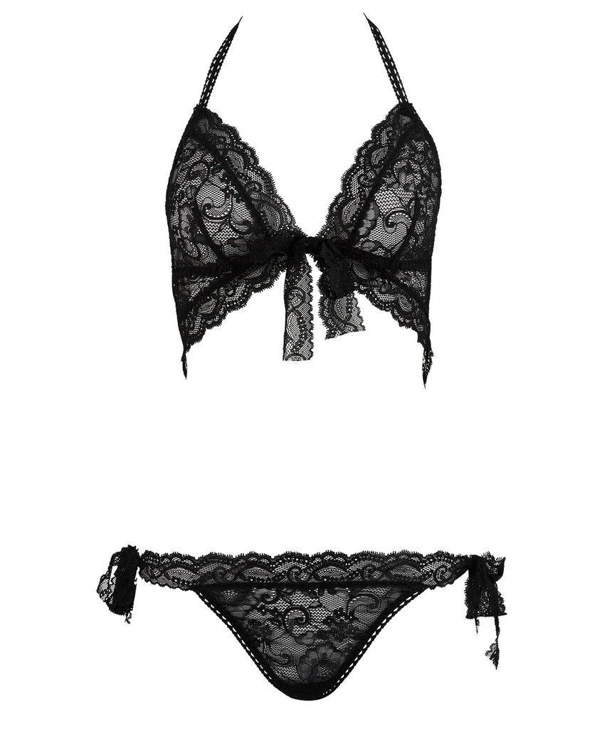 Trikini sexy AUBADE "Boite à Désir" P067 - Noir