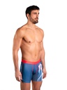 Boxer homme avec maintien intérieur LOIC HENRY "Identity" KBI055X - Imprimé Bateaux