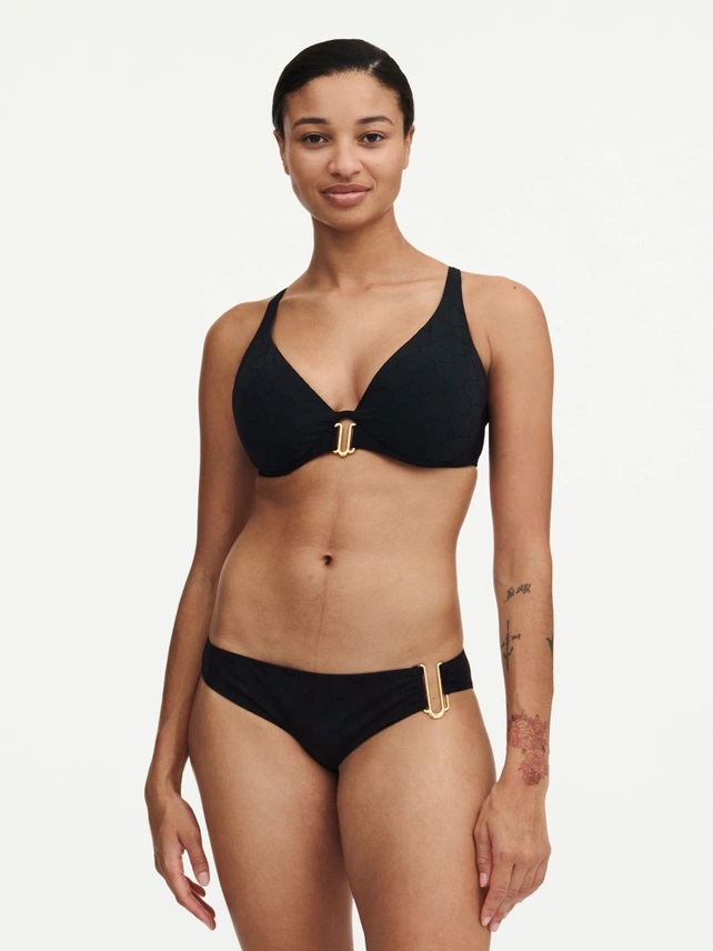 Haut de Bikini mono-armature CHANTELLE "Glow" C15T10 - Noir 011