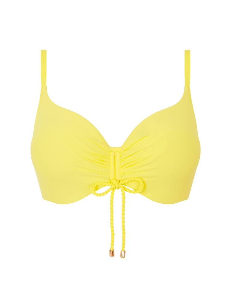 Haut de Bikini soutien-gorge souple armaturé enveloppant CHANTELLE "Inspire" C10G10 - Soleil 02W