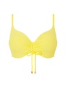 Haut de Bikini soutien-gorge souple armaturé enveloppant CHANTELLE "Inspire" C10G10 - Soleil 02W