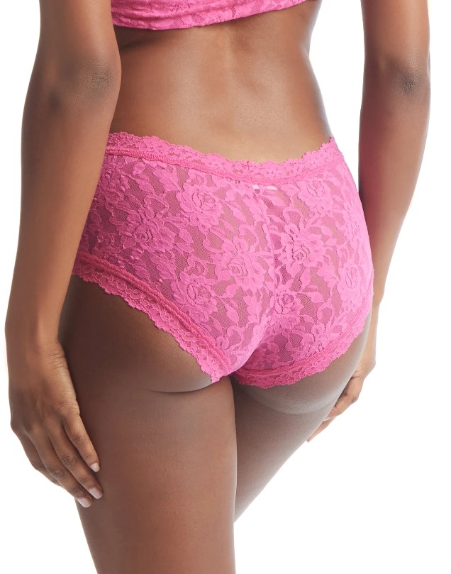 Shorty dentelle stretch HANKY PANKY "Boyshort" 4812P - Intuition INTP