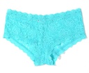 Shorty dentelle stretch HANKY PANKY "Boyshort" 4812P - Aquatic blue AQTB