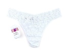 String dentelle stretch HANKY PANKY "Original Rise Thong" 4811P - Blanc