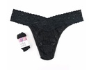 String dentelle stretch HANKY PANKY "Original Rise Thong" 4811P - Noir