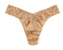 String dentelle stretch HANKY PANKY "Original Rise Thong" 4811P - Sun tan SUNT