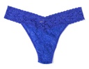 String dentelle stretch HANKY PANKY "Original Rise Thong" 4811P - Blue solace BSOL