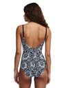 Maillot une pièce armaturé CHANTELLE "Flowers" C18H70 - Black Flower 0W5