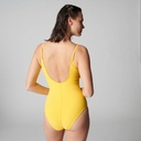 Maillot une pièce avec coques SIMONE PERELE "Dune" 1DXB11 - Jaune Mimosa 203