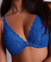 Soutien-gorge armature triangle plongeant AUBADE "Rosessence" HK12-6 - Magic Blue MAGB