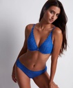 Soutien-gorge armature triangle plongeant AUBADE "Rosessence" HK12-6 - Magic Blue MAGB