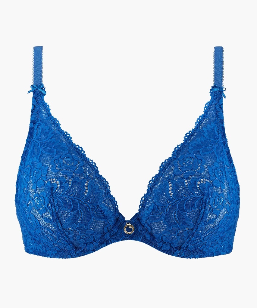 Soutien-gorge armature triangle plongeant AUBADE "Rosessence" HK12-6 - Magic Blue MAGB