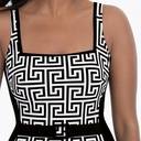 Maillot une pièce ANITA "Style Dalida" 7225 - Noir Blanc 430