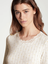 Chemise de nuit dame 95% coton CALIDA "Toujours Print" 31838 - Star White 910