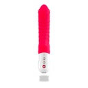 Vibromasseur point G nervuré & double stimulation FUN FACTORY "Tiger" - India Red