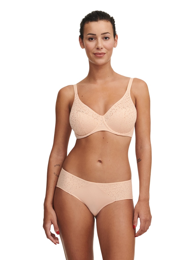 Soutien-gorge armatures moulé enveloppant FEMILET "Norah" F92210 - Beige Doré 01N