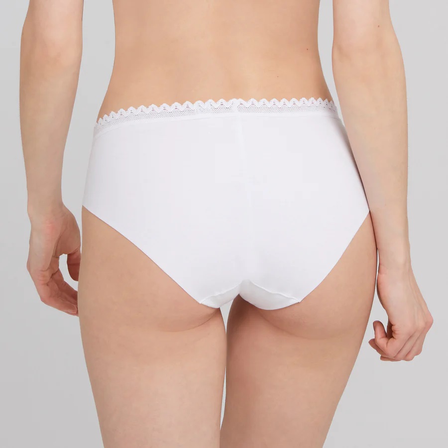 Slip LOU "Oxygène Coton" 02278 - Blanc 010