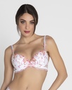 Soutien-gorge à coques LISE CHARMEL "Eté Frivole" ACH8563 - Blanc Frivole 19025