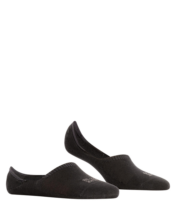 Protège-pieds coton dame FALKE "Step hight cut We care" 46493 - Noir 3000