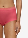 Culotte taille haute dentelle stretch invisible CHANTELLE "SoftStretch" C11G70 - Rose Amour 0BT
