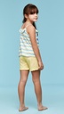 Pyjama short enfant WOODY "Baleine" 231-1-PSP-S - Multicolore Jaune 904