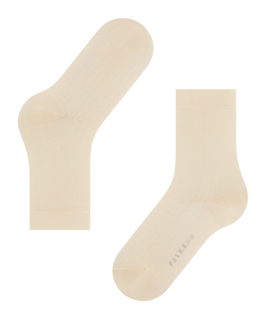 Chaussettes coton dame FALKE "Cotton Touch" 47673 - Cream 4019