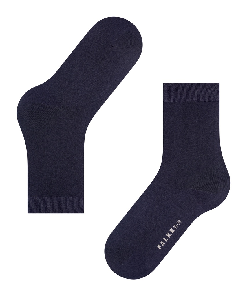 Chaussettes coton dame FALKE "Cotton Touch" 47673 - Dark navy 6379