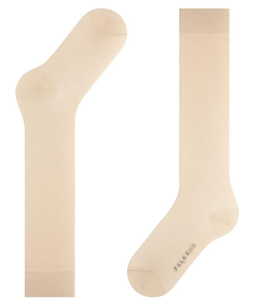 Chaussettes 3/4 coton dame FALKE "Cotton Touch" 47632 - Cream 4019