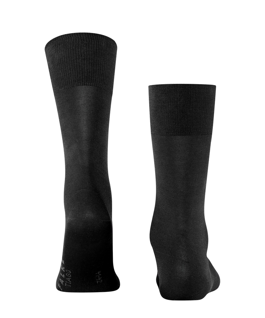 Chaussettes Hommes 100% fil d'écosse FALKE "Tiago" 14662 - Black 3000