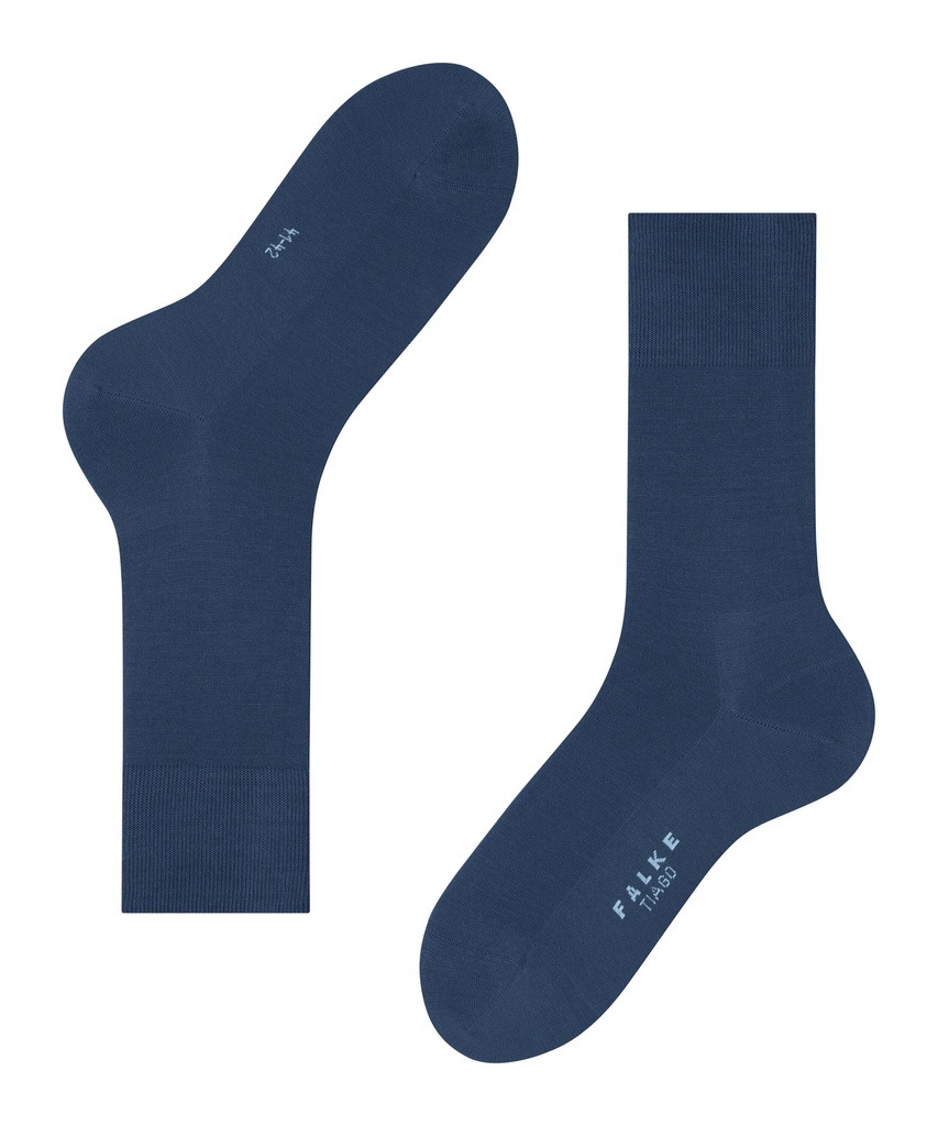 Chaussettes Hommes 100% fil d'écosse FALKE "Tiago" 14662 - Royal blue 6000