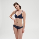 Soutien-gorge coques spacer plongeant SIMONE PERELE "Rêve" 12Z316 - Bleu Cosmic 596