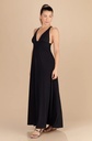 Longue robe de plage PAIN DE SUCRE "Vick 16" - Noir