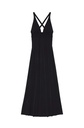 Longue robe de plage PAIN DE SUCRE "Vick 16" - Noir