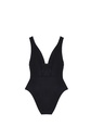 Maillot Triangle Paddé Dos Nu PAIN DE SUCRE "Avany 61" - Noir