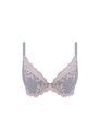 Soutien-gorge plongeant armature WACOAL "Embrace Lace" WA853191 - Smoke Crystal Pink 086