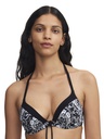 Haut de Bikini Armaturé Push-up CHANTELLE "Flowers" C18H20 - Black Flower 0W5