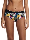 Slip de Bikini Taille Haute FEMILET "Honduras" FS1140 - Feuilles Multicolores 0LP