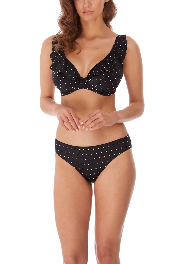 Haut de bikini avec armatures à volant FREYA "Jewel Cove" AS7230 - Noir BLK