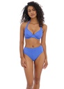 Slip de bikini Taille Haute FREYA "Jewel Cove" AS7236 - Azure AZE