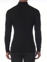 Sous pull homme laine & soie OSCALITO 629 - Noir 020