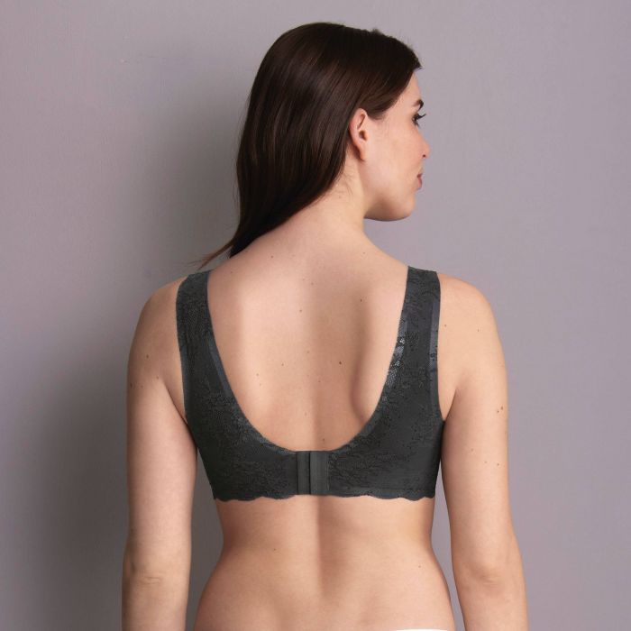 Brassière à coques sans armatures ANITA ROSA FAIA "Essential Lace" 5400 - Anthracite 408